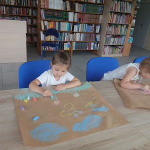 Wakacyjne spotkania w bibliotece