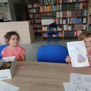Wakacyjne spotkania w bibliotece
