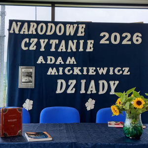 Narodowe Czytanie "Dziadów" Adama Mickiewicza